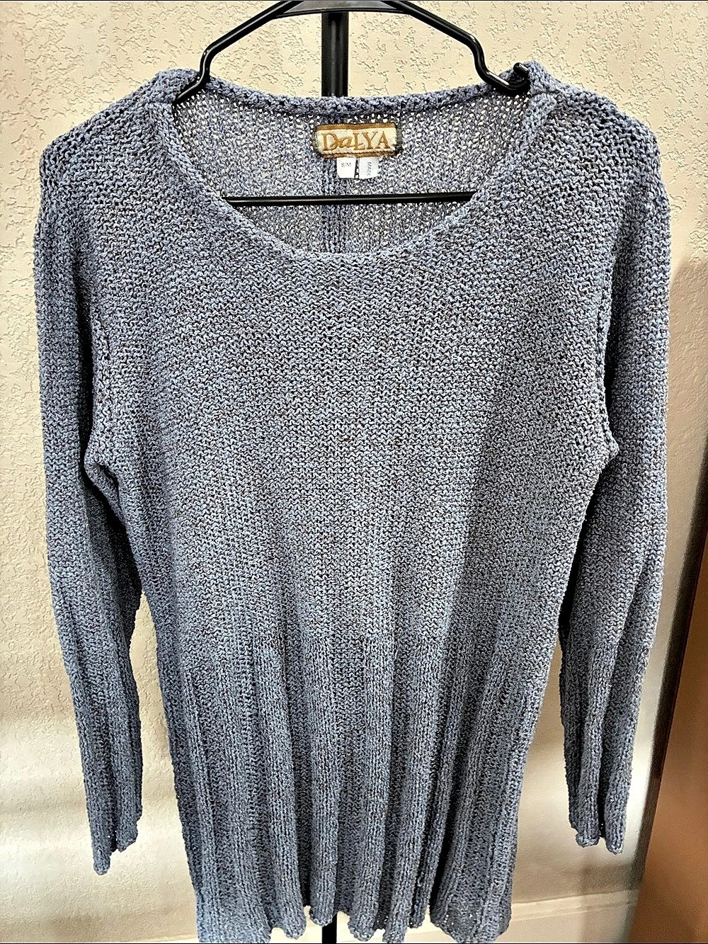 DaLYA Knit Scoop Neck Sweater S/M
